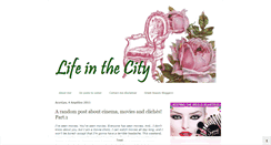 Desktop Screenshot of newbloginthecity.blogspot.com