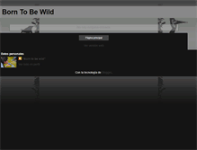 Tablet Screenshot of borntobewild-543.blogspot.com