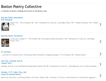 Tablet Screenshot of bostonpoetry.blogspot.com