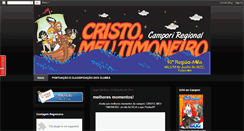 Desktop Screenshot of cristomeutimoneiro.blogspot.com