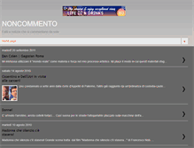 Tablet Screenshot of noncommento.blogspot.com