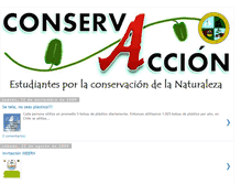 Tablet Screenshot of conservaccion.blogspot.com