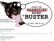 Tablet Screenshot of bustersmisunderstoodmind.blogspot.com