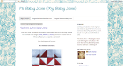 Desktop Screenshot of mibabyjane.blogspot.com