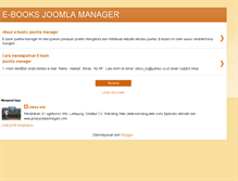 Tablet Screenshot of joomla-manager.blogspot.com