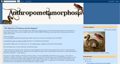 Desktop Screenshot of anthropometamorphosis.blogspot.com