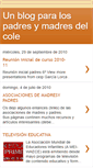 Mobile Screenshot of familiasycolegio2010.blogspot.com