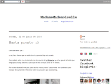 Tablet Screenshot of madamemademoiselle.blogspot.com
