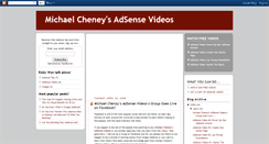 Desktop Screenshot of micheal-cheney-adsense-videos.blogspot.com
