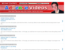 Tablet Screenshot of micheal-cheney-adsense-videos.blogspot.com