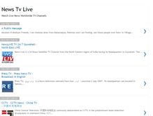 Tablet Screenshot of newstvlivechannels.blogspot.com