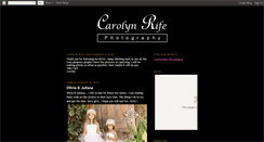 Desktop Screenshot of carolynrifephotography.blogspot.com