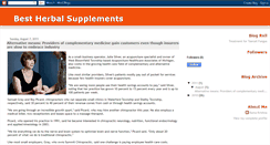 Desktop Screenshot of bestherbalsupplement.blogspot.com