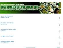 Tablet Screenshot of downloadkoleksi3gp.blogspot.com
