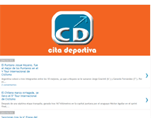 Tablet Screenshot of lacitadeportiva.blogspot.com