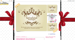 Desktop Screenshot of farizafaisalboutique.blogspot.com