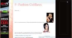 Desktop Screenshot of fashion-coiffures.blogspot.com