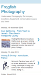 Mobile Screenshot of frogfishphotos.blogspot.com