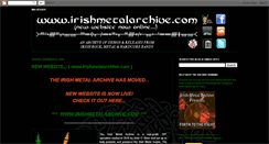 Desktop Screenshot of irish-metal.blogspot.com