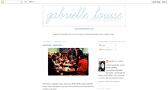 Desktop Screenshot of gabriellelouisebridal.blogspot.com