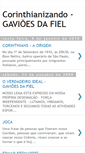 Mobile Screenshot of corinthianizando.blogspot.com