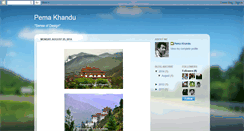 Desktop Screenshot of pemakhandu.blogspot.com