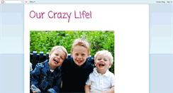 Desktop Screenshot of lifewith2crazyboys.blogspot.com