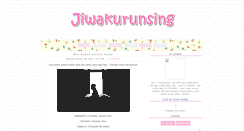 Desktop Screenshot of jiwakurunsing.blogspot.com