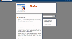 Desktop Screenshot of navegadorfirefox.blogspot.com