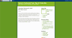 Desktop Screenshot of janicetechnorati.blogspot.com