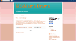 Desktop Screenshot of mckmamadrama.blogspot.com