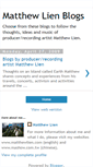 Mobile Screenshot of matthewlien.blogspot.com