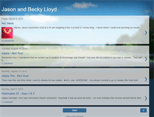 Tablet Screenshot of beckandjason.blogspot.com