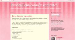 Desktop Screenshot of pancitallenacorazoncontento.blogspot.com