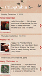 Mobile Screenshot of logcabinprimitives.blogspot.com