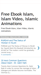 Mobile Screenshot of freeislamicebook.blogspot.com