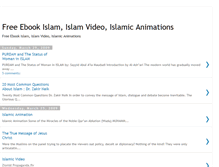 Tablet Screenshot of freeislamicebook.blogspot.com