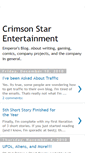 Mobile Screenshot of crimson-star-entertainment.blogspot.com