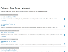 Tablet Screenshot of crimson-star-entertainment.blogspot.com