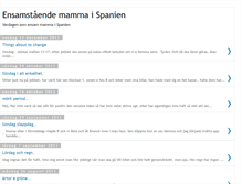 Tablet Screenshot of ensamstarkmamma.blogspot.com