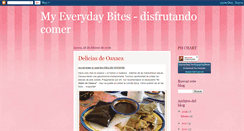 Desktop Screenshot of myeverydaybites.blogspot.com