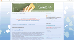 Desktop Screenshot of organizandominhaescola-secretaria.blogspot.com