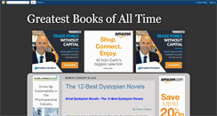 Desktop Screenshot of greatestbooksofalltime.blogspot.com