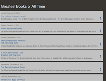 Tablet Screenshot of greatestbooksofalltime.blogspot.com