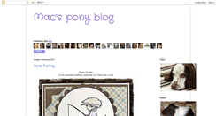 Desktop Screenshot of macsponyblog-mackenzie.blogspot.com