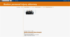 Desktop Screenshot of boston-personal-injury-attorneys.blogspot.com