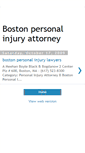 Mobile Screenshot of boston-personal-injury-attorneys.blogspot.com