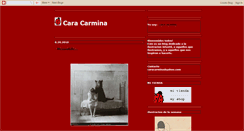 Desktop Screenshot of caracarmina.blogspot.com