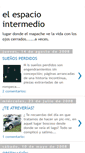 Mobile Screenshot of elespaciointermedio.blogspot.com