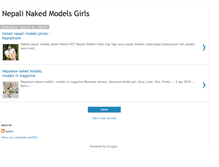 Tablet Screenshot of nacked-nepali-models.blogspot.com